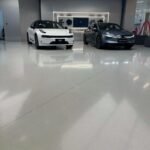 epoxy colored sand for 4s shop