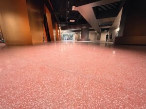 Epoxy Terrazzo for commercial mixed building