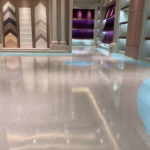Epoxy colored sand flooring 2