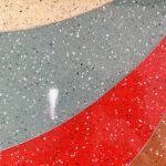 Patterned Epoxy Terrazzo Design