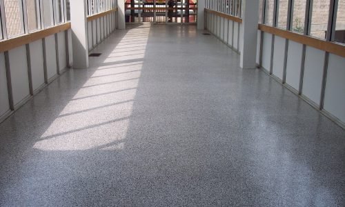 Epoxy Colored sand coating for hospital