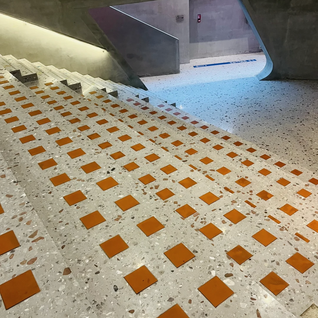 Epoxy Terrazzo for stairs