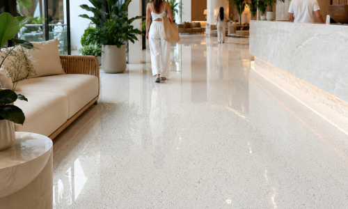 Epoxy colored sand flooring 12