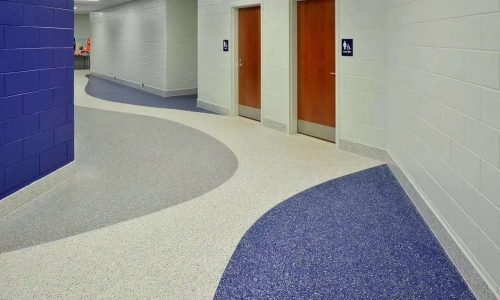 Epoxy terrazzo for Office