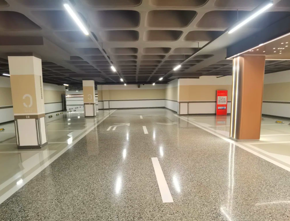 Inorganic Terrazzo for underground basement