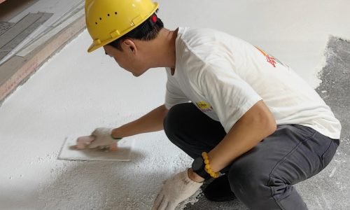 Poured in place Epoxy Terrazzo Construction (2)
