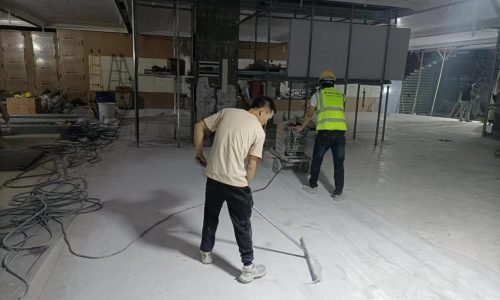 Poured in place Epoxy Terrazzo Construction (2)