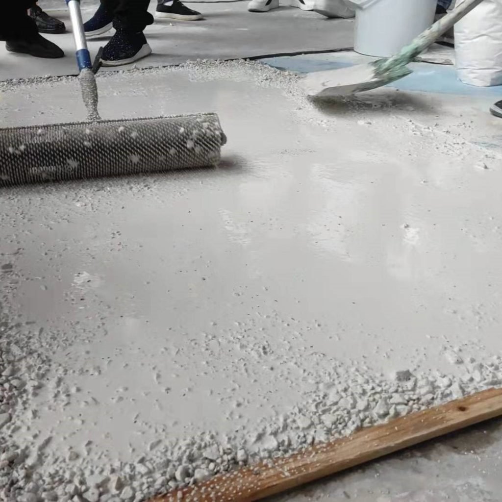 Poured in place Epoxy Terrazzo