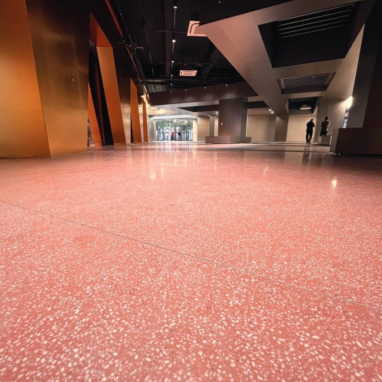 Epoxy Terrazzo for commercial mixed building